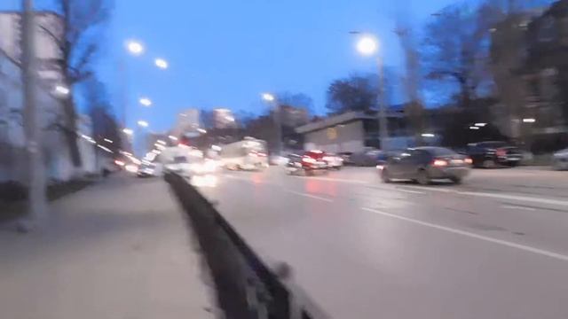 Будни Ростовских ТРАМВАЕВ! ул М.Горького. Декабрь 2022г смотреть онлайн