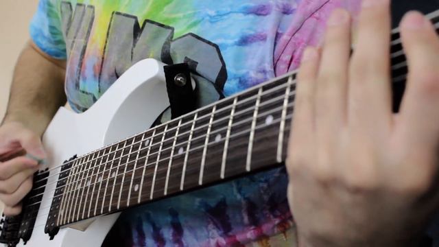 Ibanez RG2228 in C# Tuning (After The Burial - Mire) смотреть онлайн