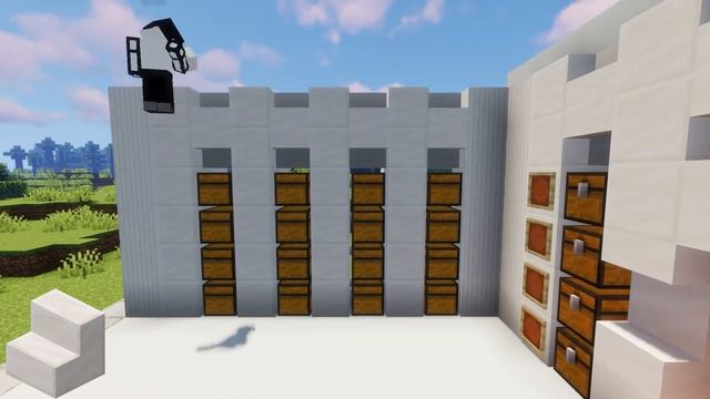 Minecraft: Modern Storage Room Build Tutorial смотреть онлайн