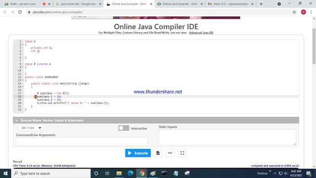 23. member access (private) and inheritance in java with example in urdu/hindi смотреть онлайн