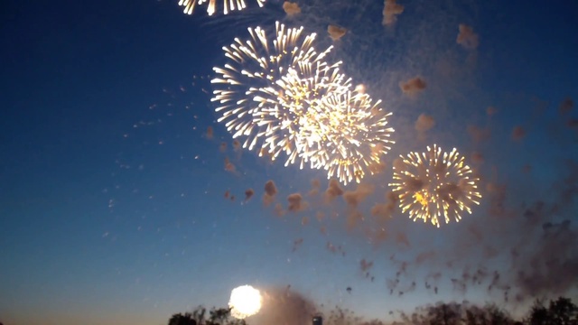 Москва.Салют День Победы 9 мая 2014