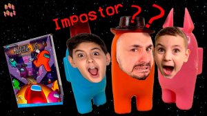 КТО ПРЕДАТЕЛЬ: ПАПА РОБ, ЯРИК ИЛИ ЭРИК? AMONG US В РЕАЛЬНОЙ ЖИЗНИ!  АМОГУС СРЕДИ НАС!