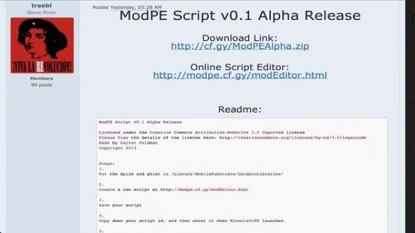 Make your own Minecraft PE Mods using ModPE Script!
