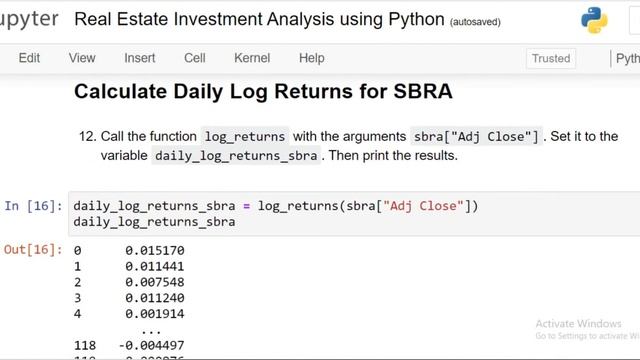 Real Estate Investment Analysis using Python смотреть онлайн