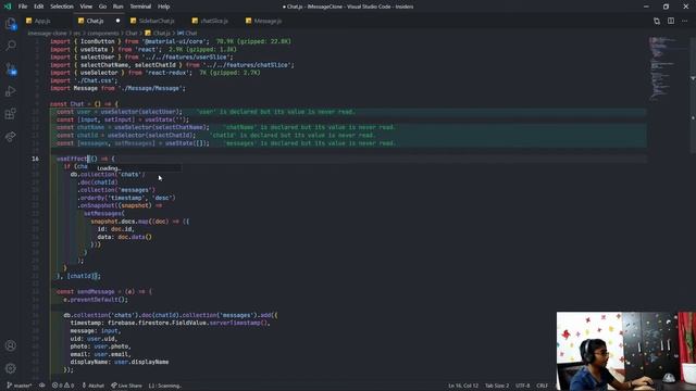 How to create an iMessage clone using react (w/ REDUX!) - Part 4 смотреть онлайн