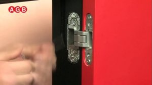 Регулировка скрытых петель AGB