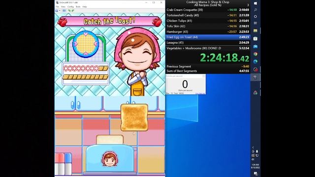 Cooking Mama 3: Shop and Chop (All Gold Medals) Speedrun in 4:48:01 (WR!!) смотреть онлайн