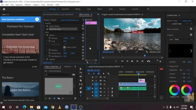 Adobe Premiere Pro Full Video Editing Tutorial Bangla 2022 - Part 4 смотреть онлайн