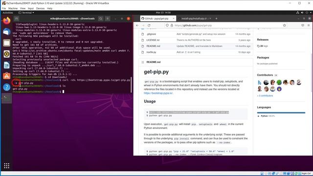 Install Latest Version Python pip from GitHub Repository into Ubuntu 20.04 смотреть онлайн