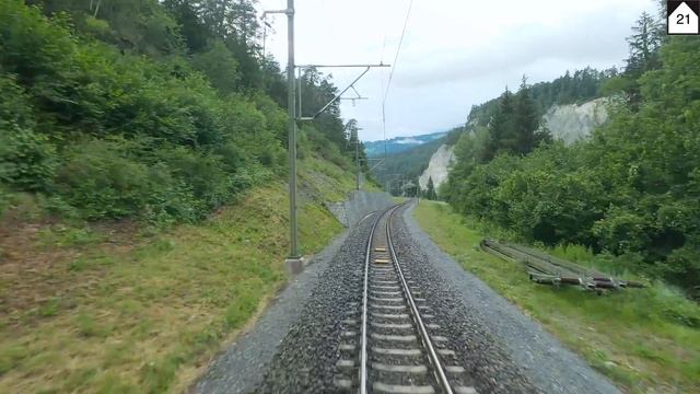 ★ 4K ??Cab Ride Landquart - Chur - Disentis, Switzerland [07.2020] смотреть онлайн