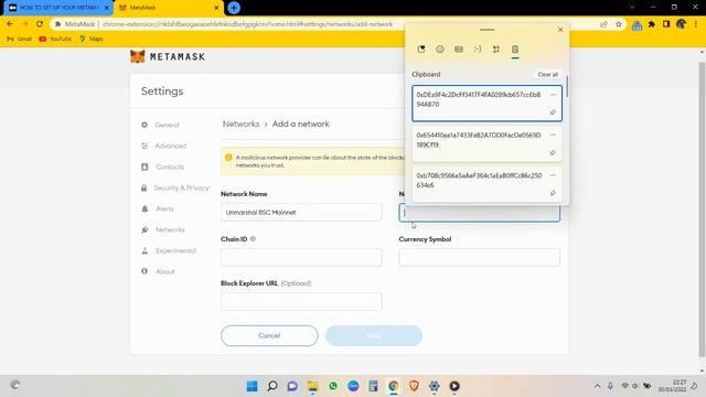 HOW TO SETUP UNMARSHAL CUSTOM RPC ON METAMASK смотреть онлайн