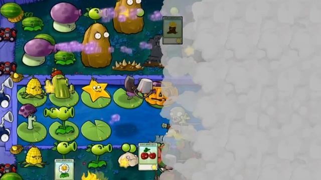 PvZ Plus Mini-games - Mowerless Raining Seeds & Invisi-Ghoul смотреть онлайн