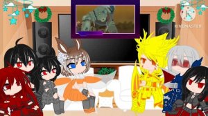 kaijus girls react (Doom vs Godzilla)/Gacha club