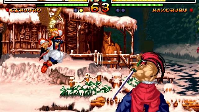 Samurai Shodown V: Genjuro playthrough lvl-8 【60fps】 смотреть онлайн