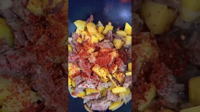 Готовлю гречку с подливой #покитайски #shorts