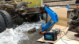 Электро гидравлика для переделки вашего грузовика или прицепа в самосвал