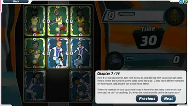 Club Galactik Gridball Football card game!. смотреть онлайн