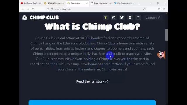 Chimp Club - Promising NFT project смотреть онлайн