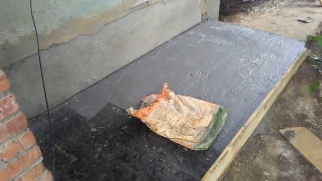 Отделка балкона профлистом с ремонтом отмостки. смотреть онлайн