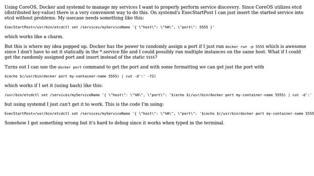 DevOps & SysAdmins: Systemd Service Start With Dynamic Port Value From Docker (2 Solutions!!) смотреть онлайн