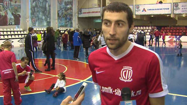 6 тур. Сибиряк - Норильский никель. 10:3. 1 игра. Интервью Максима Волынюка смотреть онлайн