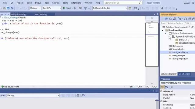 python environment in visual studio смотреть онлайн