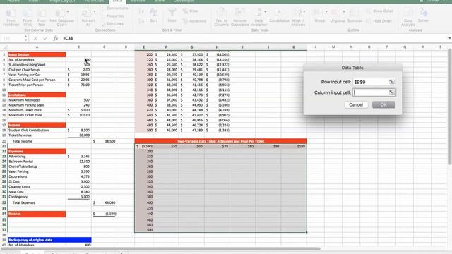Excel: Data Tables and Solver смотреть онлайн