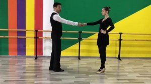 Фигурный вальс урок №2 || Walts. Wedding dance