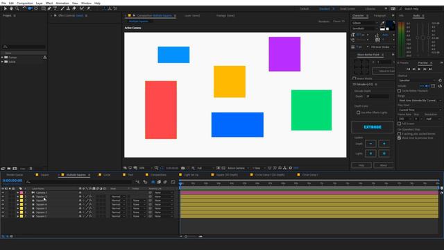 3D Extruder (Free_Plus) Script - After Effects Script Tutorial _ Installation & Usage (Ae Script) смотреть онлайн
