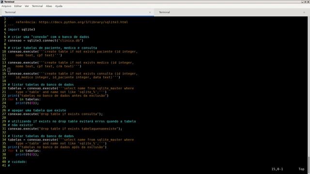 Python 3 + SQLite 3 - Parte 8 - Apagando tabelas смотреть онлайн