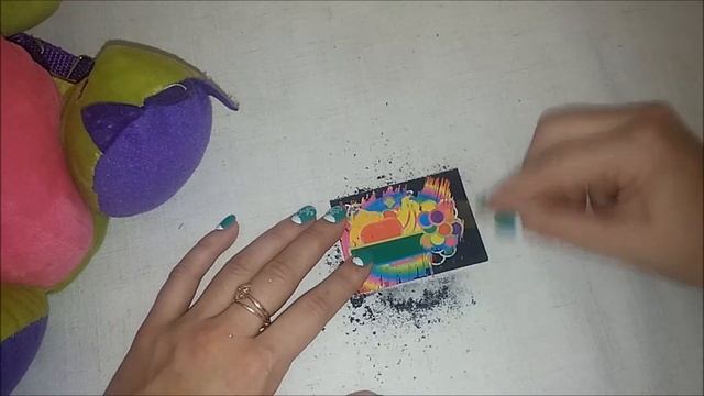 Гравюра-царапка Разноцветные гравюры Scratchy-engraving