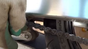 Подтягиваем цепь на cbr600rr