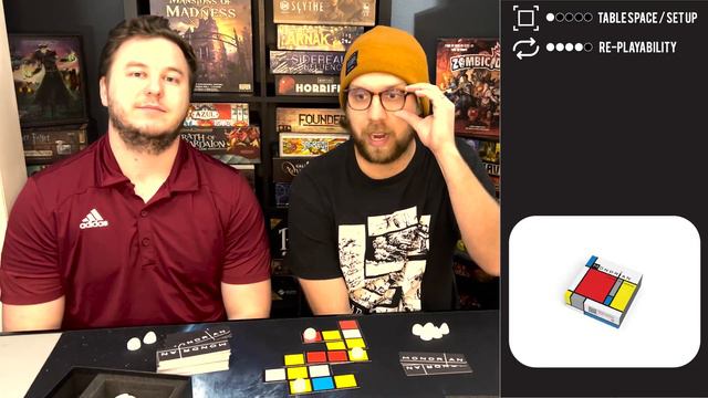 Mondrian Board Game REVIEW смотреть онлайн