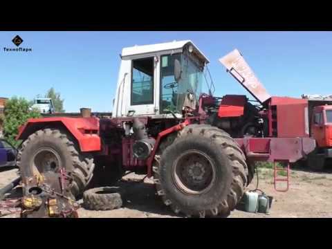 Замена заклинившей коробки на Кировец К744 Р2