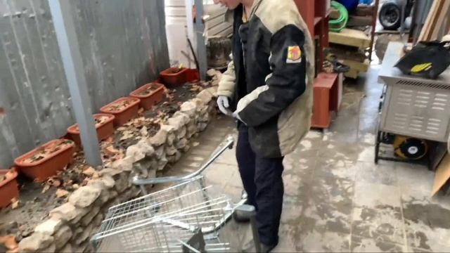 МЕГА ТЮНИНГ магазинной тележки. 1 ЧАСТЬ смотреть онлайн