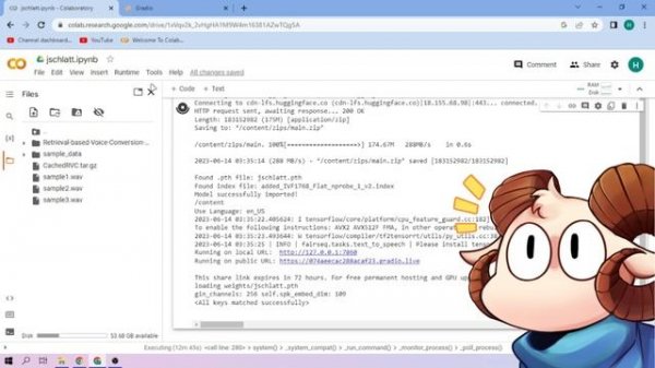 jschlatt AI Voice Model - RVC 1-CLICK Google Colab Setup