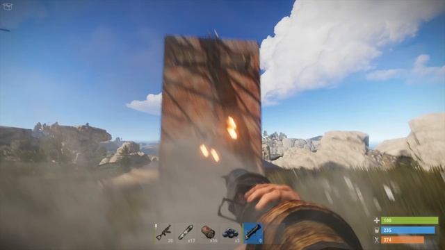 РЕЙД ОЧЕНЬ ИНТЕРЕСНОГО ДОМА С 2 НЫЧКАМИ В ПОДВАЛЕ! (РАСТ РЕЙД | RUST RAID) смотреть онлайн