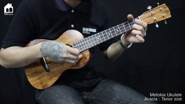 Melokia Ukulele Acacia Tenor смотреть онлайн