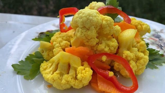 ПОТРЯСАЮЩЕ ВКУСНАЯ МАРИНОВАННАЯ ЦВЕТНАЯ КАПУСТА! ЗАКУСКА ПРОСТО СУПЕР! | Irina Belaja смотреть онлайн