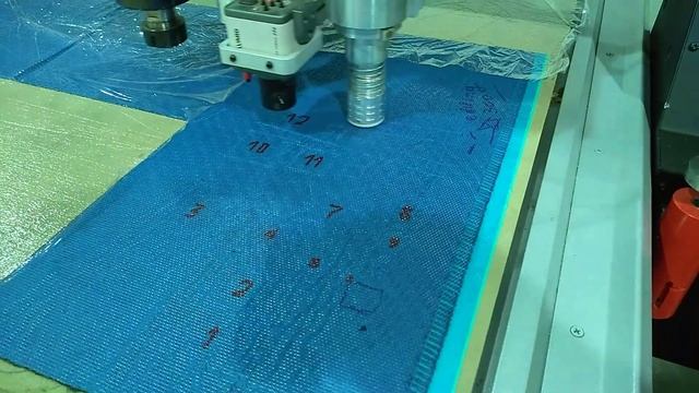 Маркировка + раскрой препрег Umatex пример смотреть онлайн