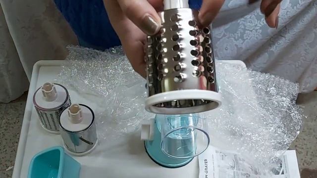 قطاعة و مبشرة خضروات يدوى Manual Vegetable Slicer Mandoline смотреть онлайн