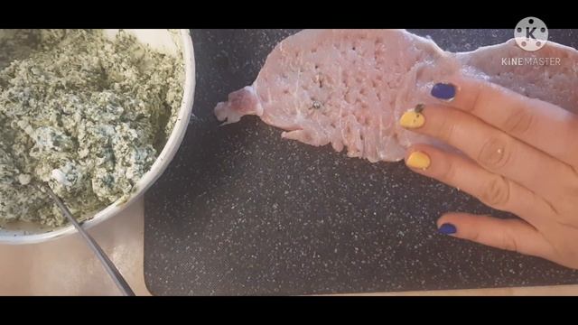 СПРАВИТСЯ любой.Свиной рулет с сыром риккотой и беконом. смотреть онлайн