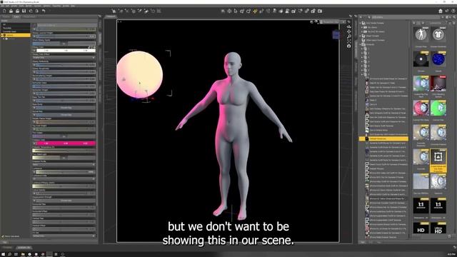 Daz Studio 4.22: Ghost Lights смотреть онлайн