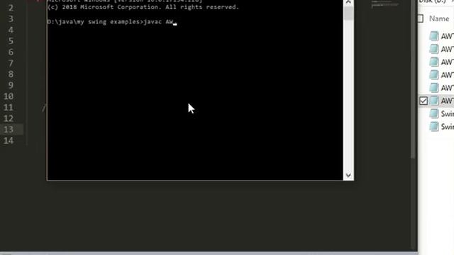 AWT Abstract Window toolkit Basics first program Frame Button container setVisible() setBound metho смотреть онлайн