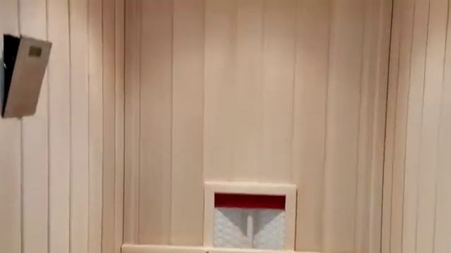 Инфракрасная мини сауна. 4 керамических нагревателя. Отделка вагонка липа. Красноярск. смотреть онлайн