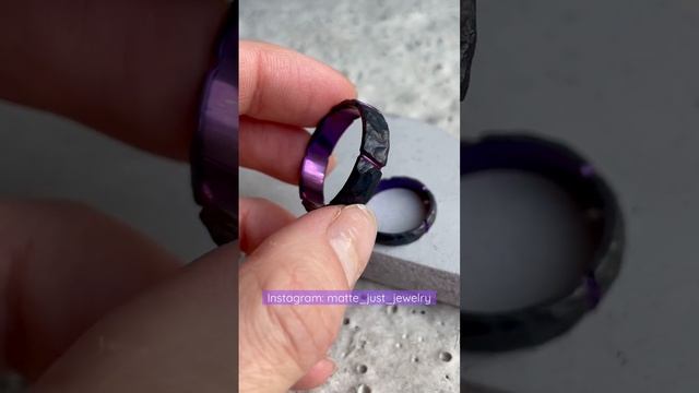 Титановые кольца ручной работы смотреть онлайн