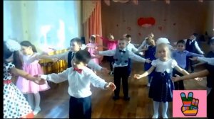 Танец для родителей Разноцветная игра