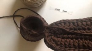 Мастер-класс Тапочки из трикотажной пряжи Вязаные тапочки Тапочки крючком