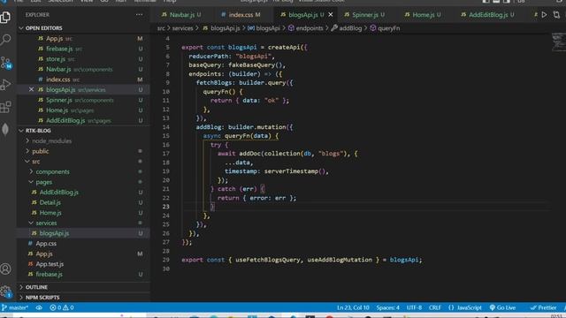 Learn to Integrate Firebase/Firestore with RTK-Query in React | React RTK Query CRUD Firebase Blog смотреть онлайн