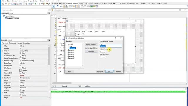 29# Lazarus Tutorial Create a TListView for reporting data смотреть онлайн